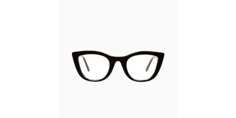 Valley Eyewear Ludwig Gloss Black Clear 49